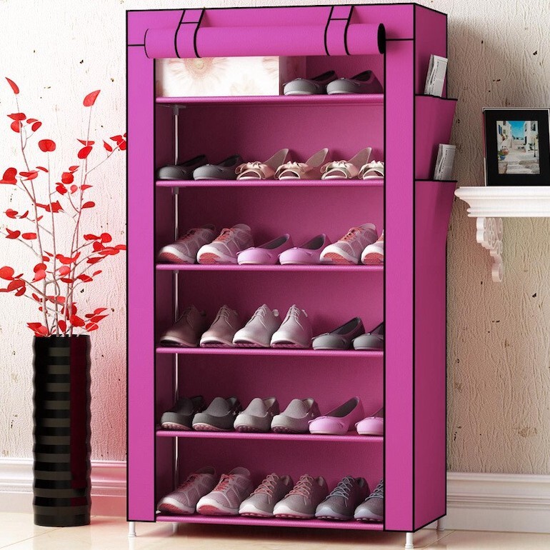 Tại sao nên lựa chọn tủ đựng giày bằng vải?